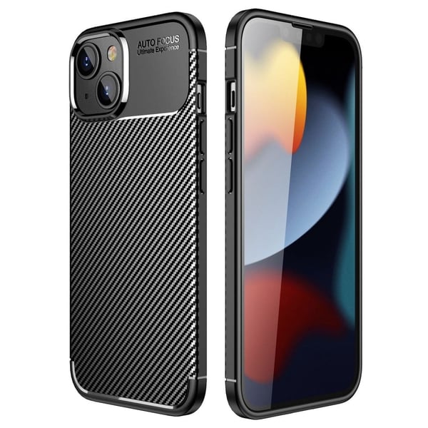 Stødsikkert beskyttelses iPhone 14 cover - Sort