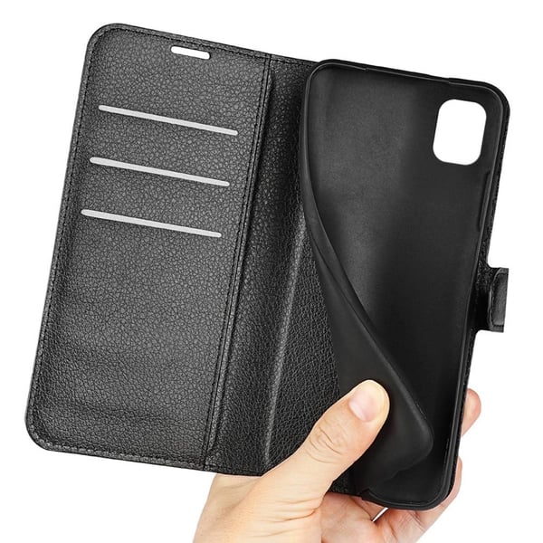 Classic Nokia C2 2nd Edition flip etui - Svart
