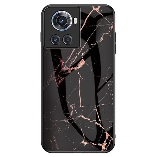 Fantasy Marble OnePlus Ace deksel - Gull Svart Marmor