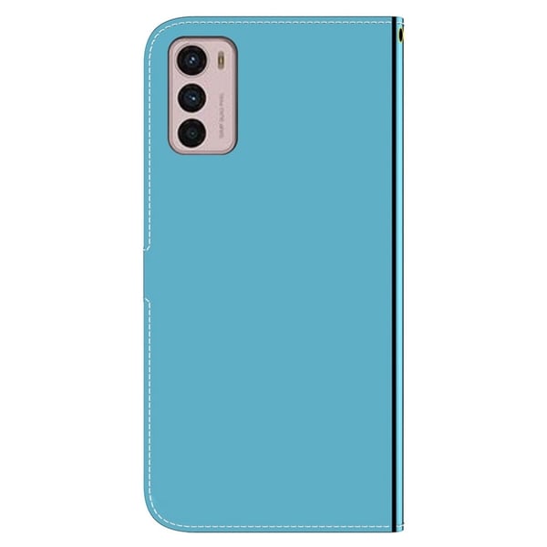 Mirror Motorola Moto G42 flip-etui - Blå
