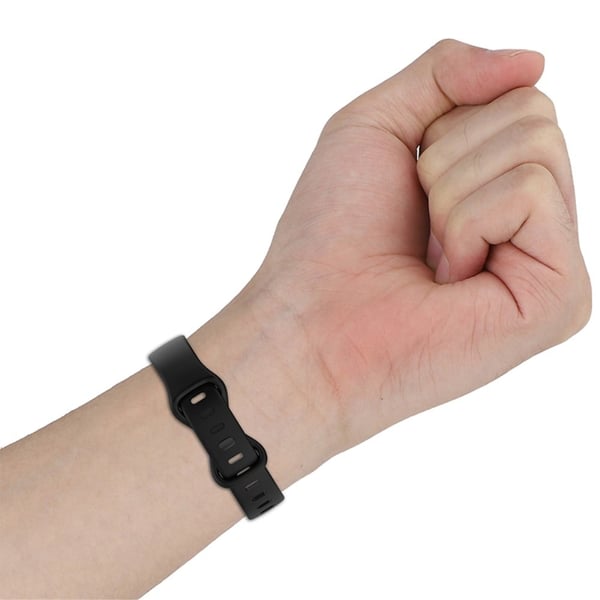 Fitbit Versa 4 / Sense simple klokkerem - Mørk Lilla Størrelse: L