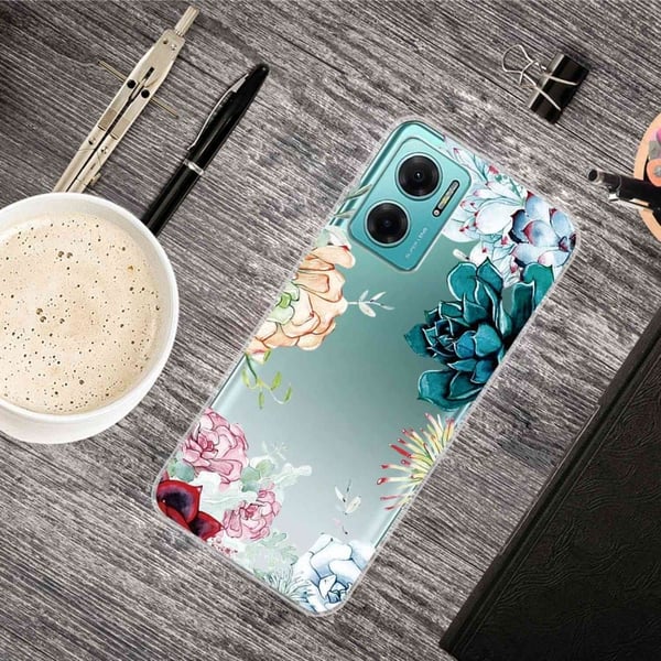 Deco Xiaomi Redmi Note 11E deksel - Blomst