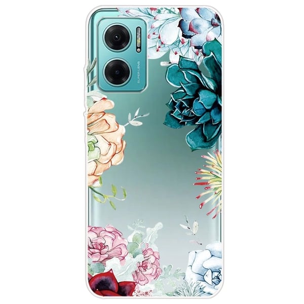 Deco Xiaomi Redmi Note 11E deksel - Blomst