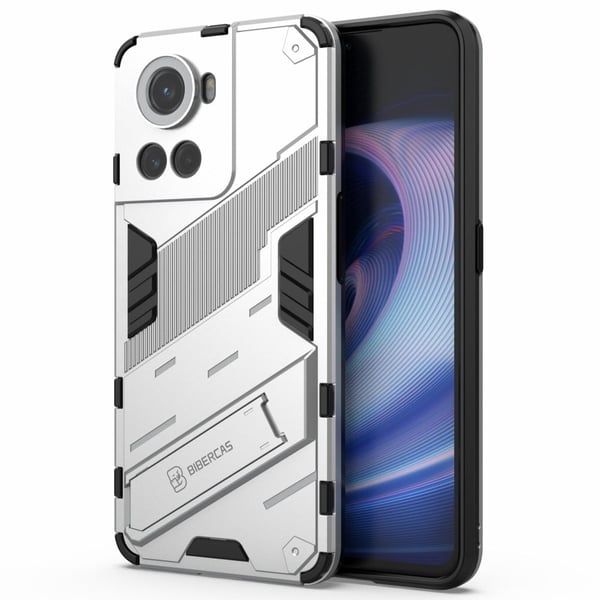 Støtsikkert hybriddeksel for OnePlus 10R / OnePlus Ace - Sølv