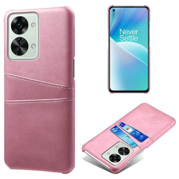 Dual Card OnePlus Nord 2T cover - Pink