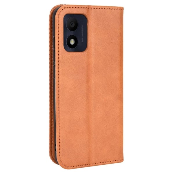 Bofink Vintage Alcatel 1B (2022) lærveske - Brun
