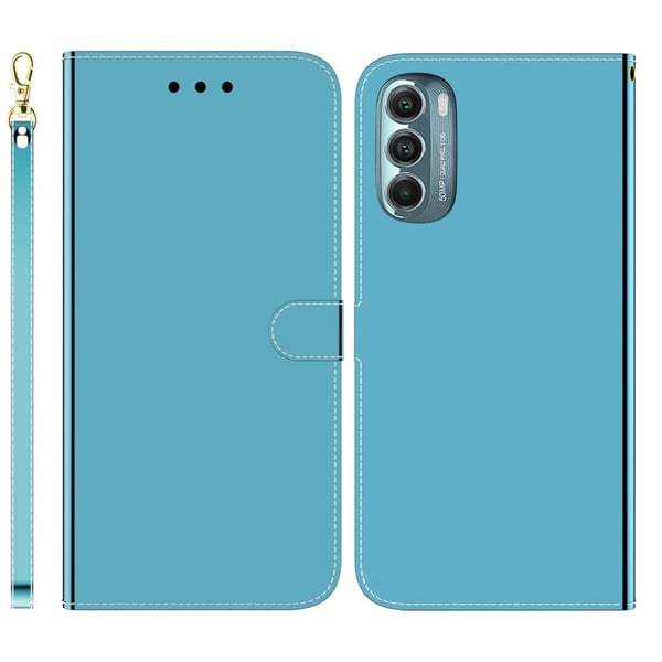 Mirror Motorola Moto G Stylus 5G (2022) flip-etui - Blå