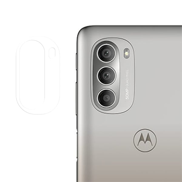 Motorola Moto G51 5G kameralinsebeskytter i herdet glass