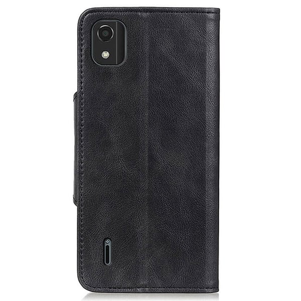 Alpha Nokia C2 2nd Edition flip etui i lær - Svart