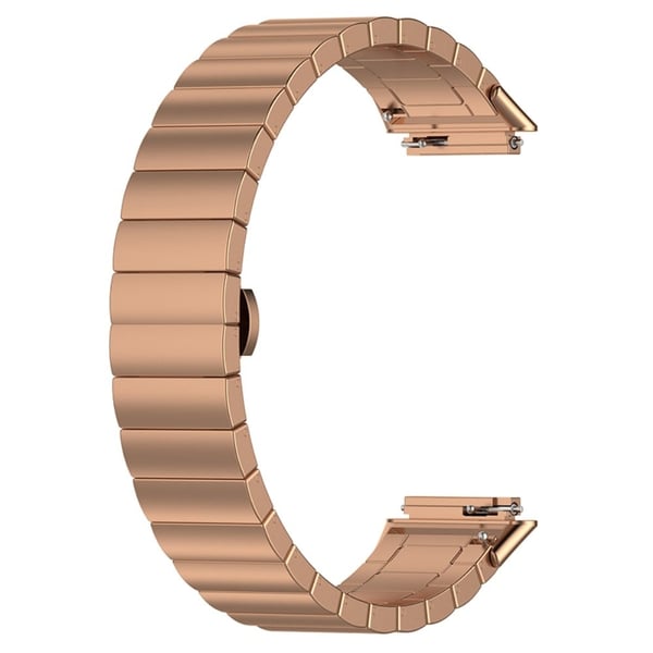 Huawei Band 7 klokkerem i rustfritt stål - Rose Gull