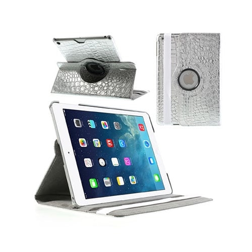 Disco (Silver) iPad Air Läderfodral Disco (Silver) iPad Air Läderfodral