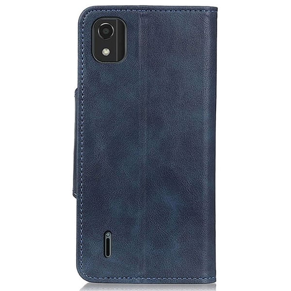Alpha Nokia C2 2nd Edition flip etui i lær - Blå