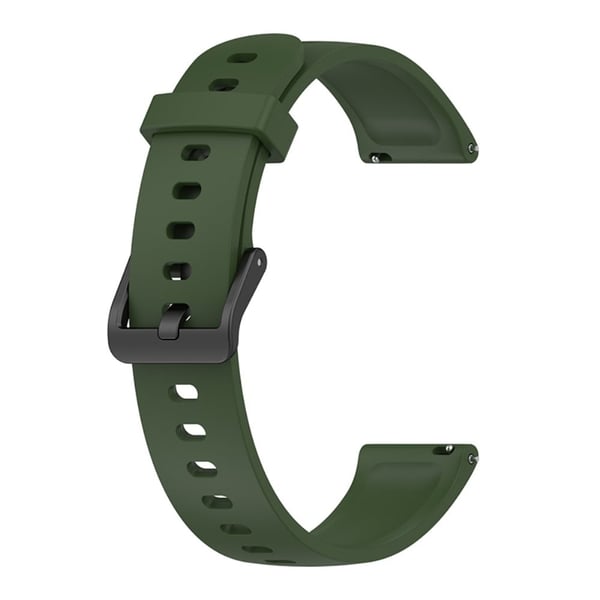 Realme Band 2 silikone urrem - Militærgrøn Realme Band 2 silikone urrem - Militærgrøn