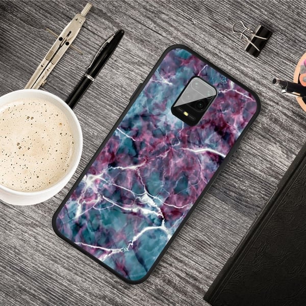 Imagine Xiaomi Poco M2 Pro / Note 9 Pro Max / 9s Etui - Marmor Mønster