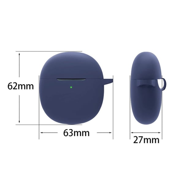 Vivo TWS Air silikonveske med spenne - Matcha Grønn