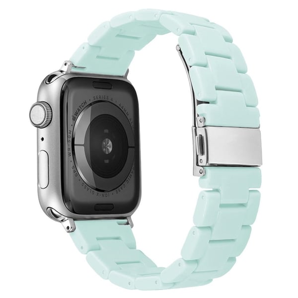 Apple Watch (45 mm) enkel urrem i resin - Cyan
