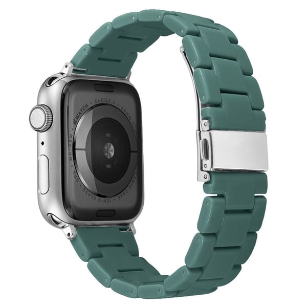 Apple Watch (45 mm) enkel urrem i resin - Grøn