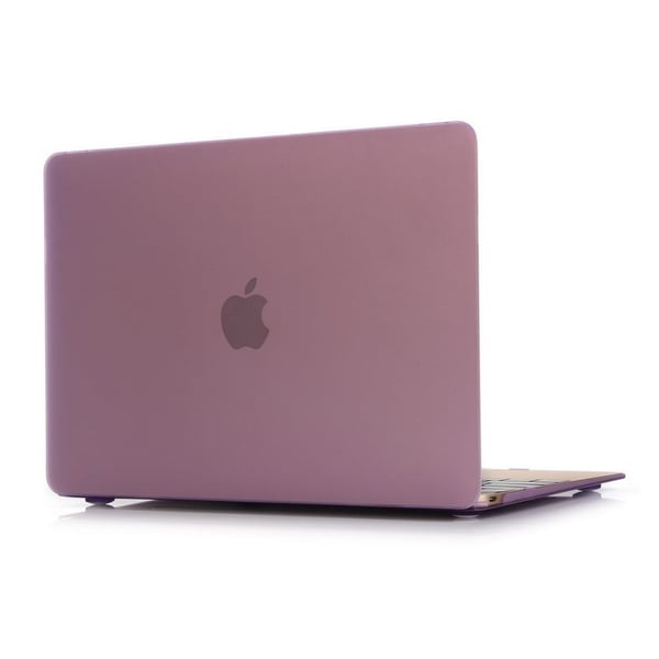 Ancker Macbook 12-inch (2015) Retina Display Hårdt Etui - Mat Lilla Ancker Macbook 12-inch (2015) Retina Display Hårdt Etui - Mat Lilla