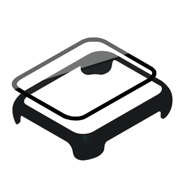 Oppo Watch 2 (46mm) simpelt cover med skærmbeskytter i hærdet glas - Sort