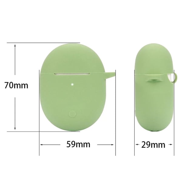 Xiaomi Redmi Buds 4 silikonikotelo soljella - Tummansininen