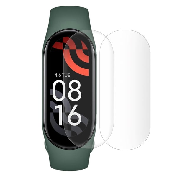 2Pcs HAT PRINCE Xiaomi Mi Band 7 kaareva ultra kirkas näytönsuojain