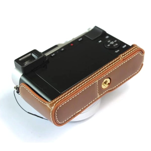 Leica D-LUX 7 skinnveske for halvkamera - Brun