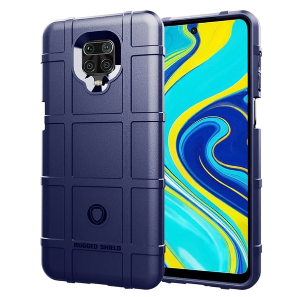 Rugged Shield Suojakotelo Xiaomi Redmi Note 9S - Sininen