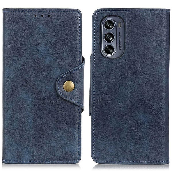 Alpha Motorola Moto G62 5g Läppäkotelo - Sininen