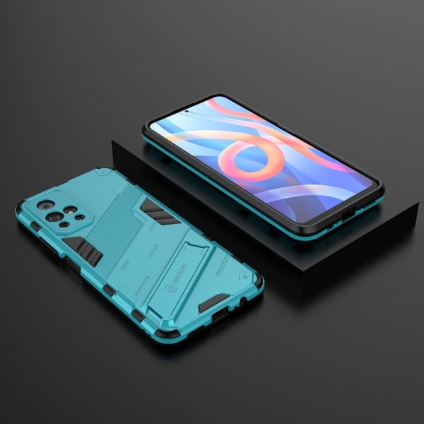 Stødsikker Hybrid Cover med A Moderne Touch til Xiaomi Redmi Note 11T 5G / Note 11s 5g - Babyblå
