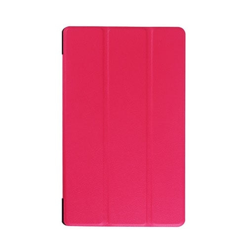 Gaarder Lines Lenovo Tab A8-50 Nahkakotelo Standillä - Kuuma Pinkki Gaarder Lines Lenovo Tab A8-50 Nahkakotelo Standillä - Kuuma Pinkki