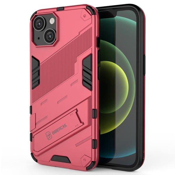 Stöttåligt iPhone 14 hybridskal - Rosa