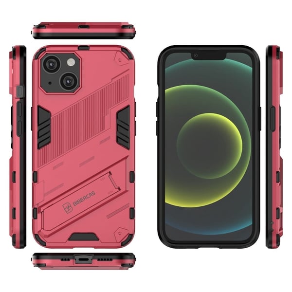 Stöttåligt iPhone 14 hybridskal - Rosa