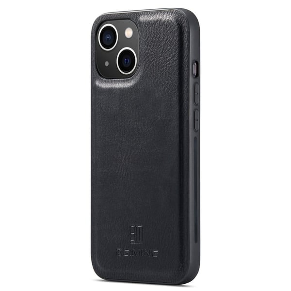 DG.MING iPhone 14 Plus 2-i-1 etui med pung - Sort