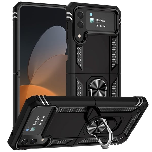 Bofink Combat Samsung Galaxy Z Flip4 Etui - Sort