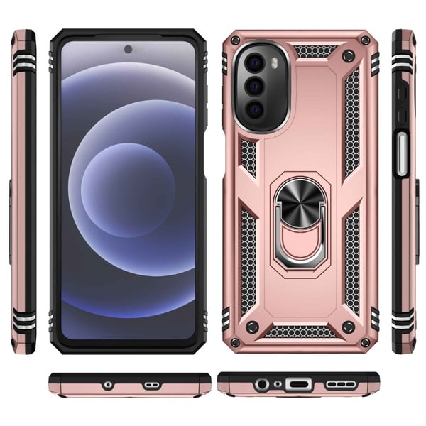 Bofink Combat Motorola Moto G52 Etui - Rose Gull