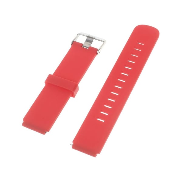 Huawei Watch fleksibelt siliconearmbånd - Rød Huawei Watch fleksibelt siliconearmbånd - Rød