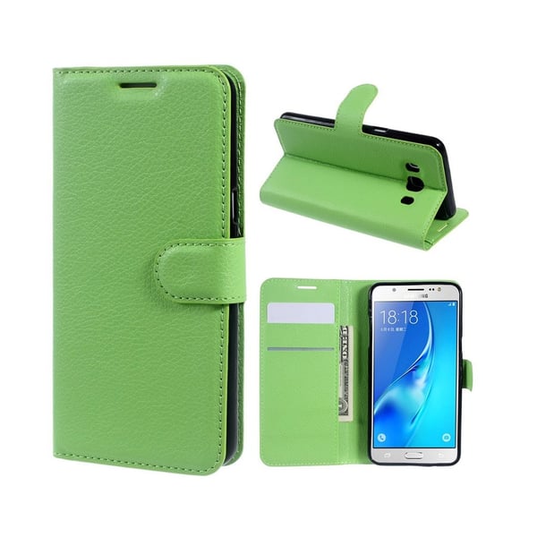 Mankell Läderfodral för Samsung Galaxy J5 (2016) - Grön
