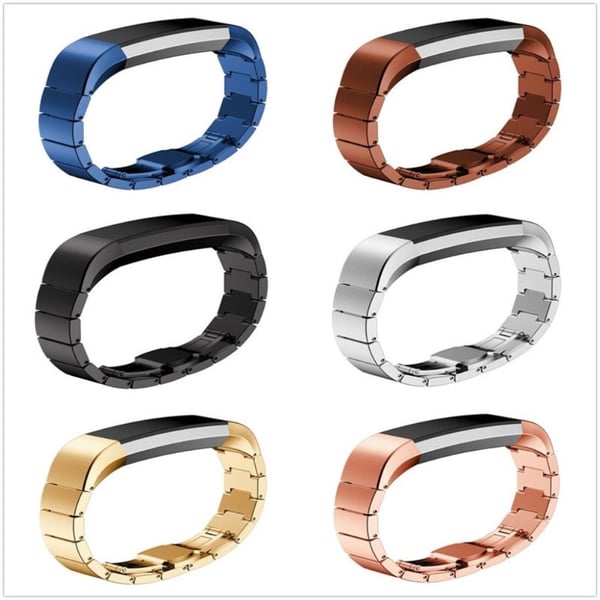 Fitbit Alta rostfritt stål klockarmband - Silver
