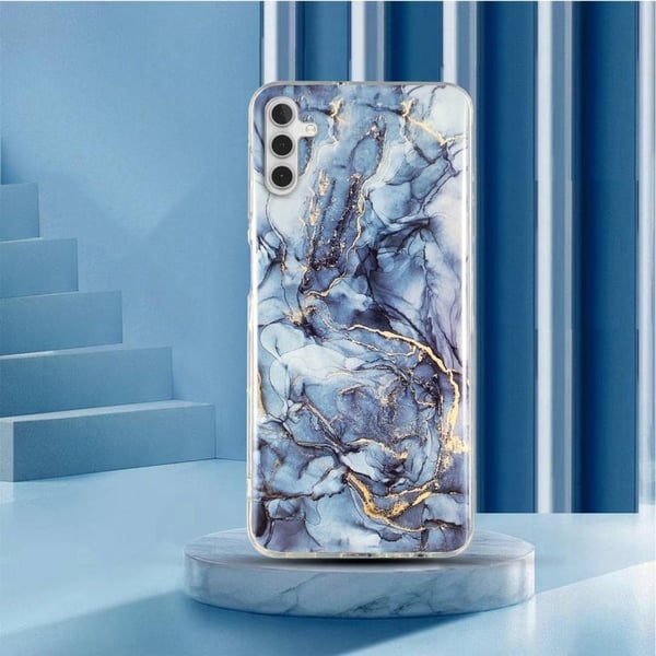 Marble Samsung Galaxy A13 5G Suojakotelo - Harmaa