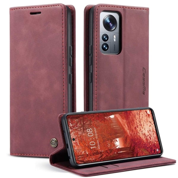 Suojakotelome Xiaomi 12 Lite Vintage Suojakotelo - Punainen