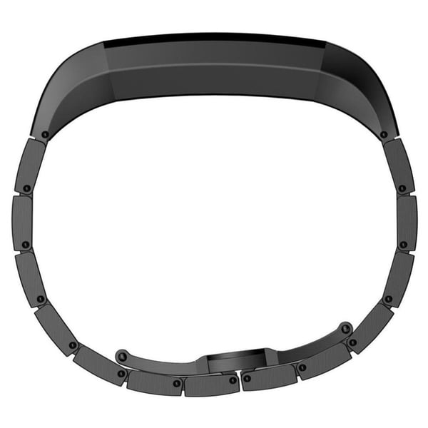 Fitbit Alta galvaniseret stål urrem - Sort