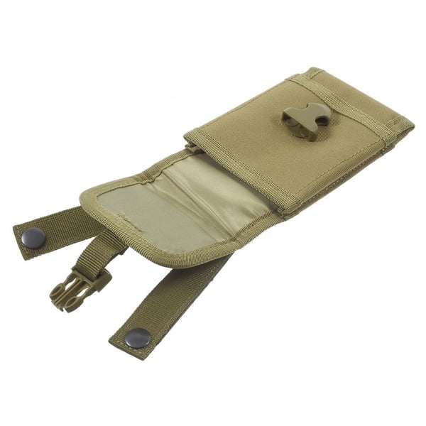 Molle 1000D nylonpung til smartphones - Khaki