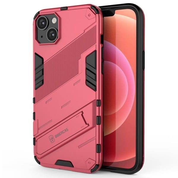 Shockproof Hybrid Deksel med A Modern Touch til iPhone 14 Plus - Rose