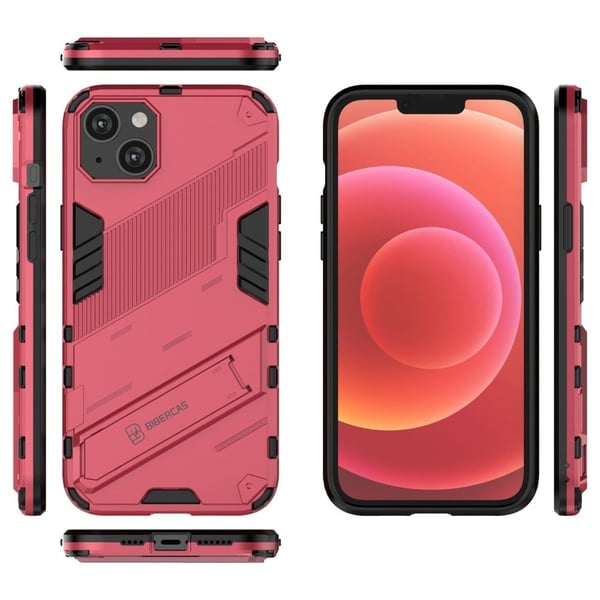 Shockproof Hybrid Deksel med A Modern Touch til iPhone 14 Plus - Rose