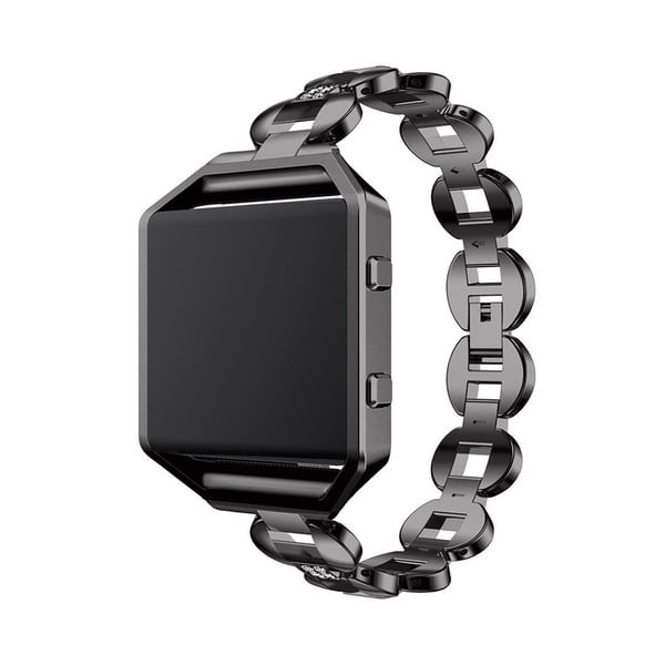 Fitbit Blaze Klokkearmbånd laget av rustfritt stål – Svart Fitbit Blaze Klokkearmbånd laget av rustfritt stål – Svart