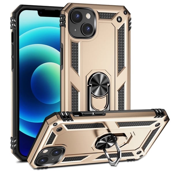 Bofink Combat iPhone 14 Suojakotelo - Kulta