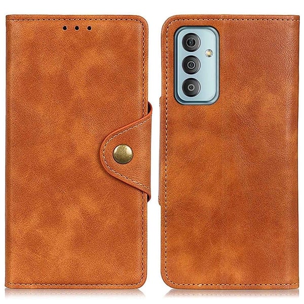 Alpha Samsung Galaxy M13 4g Flip Etui - Brun