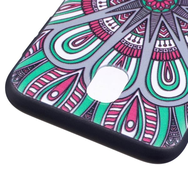 Samsung Galaxy J7 (2017) Flexibelt silikon skal - Mönster