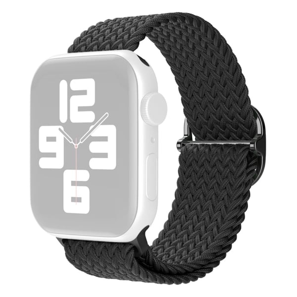 Apple Watch (41mm) nylonkellohihna - Musta