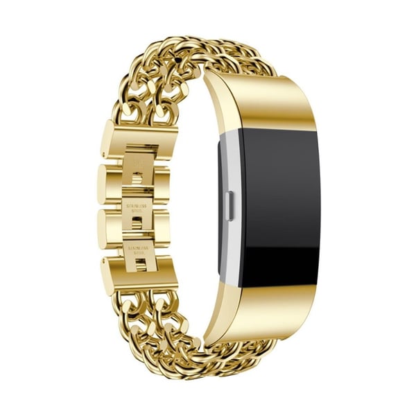 Fitbit Charge 2 beskyttende og smart rem - Guld Fitbit Charge 2 beskyttende og smart rem - Guld